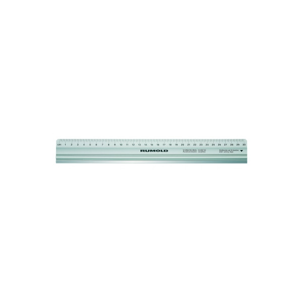 4012108149709 - Schneidelineal 60cm oberseitig ohne mm-Facette auf beiden Seite