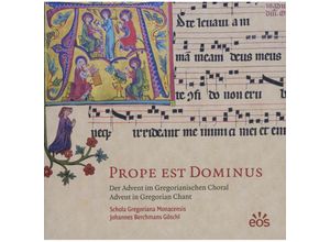 4012116921434 - Prope Est Dominus - Schola Gregoriana Monacensis Johannes B Göschl (CD)