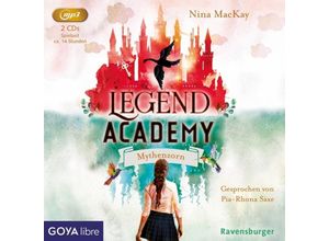 4012144455529 - Legend Academy Mythenzorn (Folge 2) - Pia-Rhona Saxe Nina MacKay (Hörbuch)