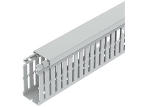 4012195803751 - OBO Bettermann 6178552 Verdrahtungskanal Oberteil (L x B x H) 2000 x 375 x 75 mm 1 St Grau