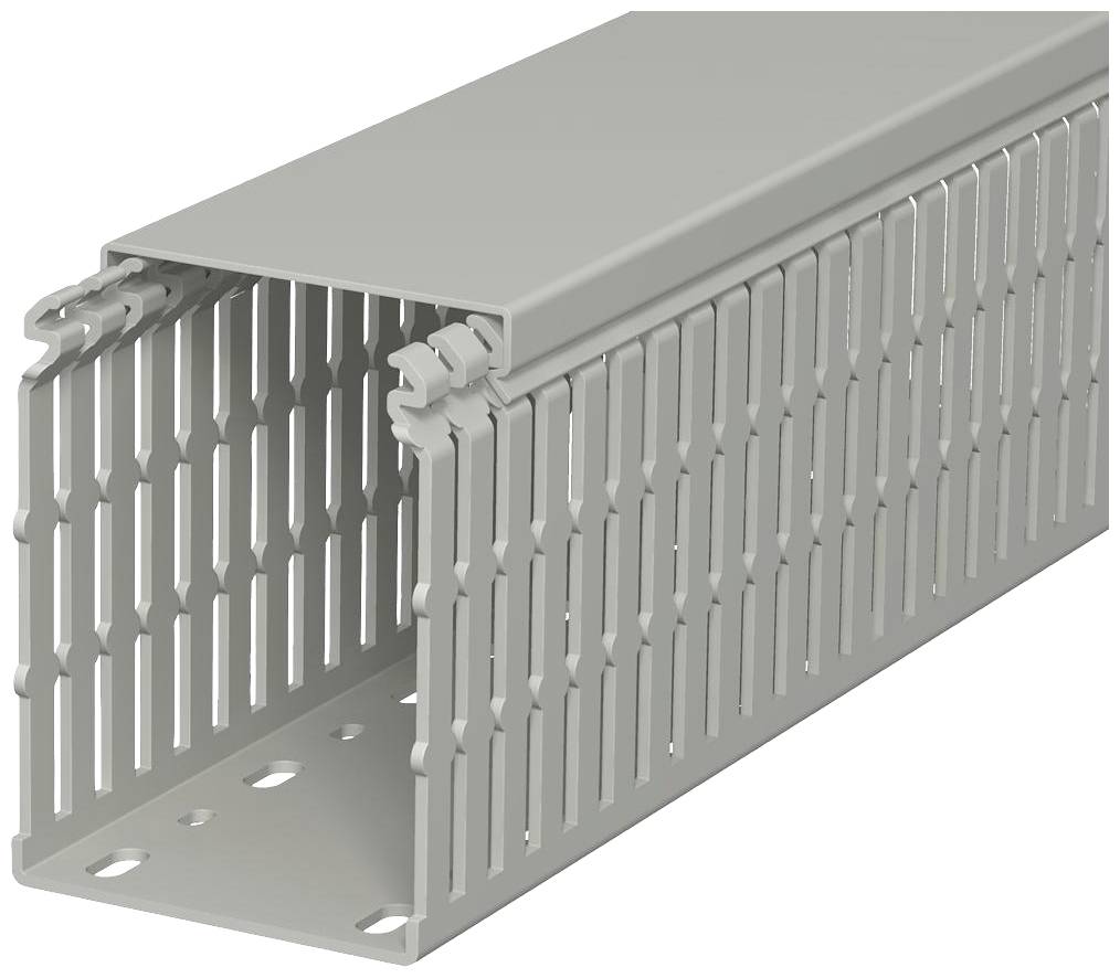 4012196014156 - OBO LKV N 10075 Verdrahtungskanal ** 100x75x2000 PVC sgr RAL7030 6178439 (Inhalt 2 Stück)