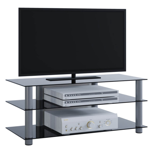 4012246141559 - TV Möbel Sideboard Fernsehschrank Rack Fernseh Board Alu Glas Tisch Zumbo