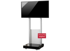 4012246189711 - TV Standfuß Rollen Fernseh Wagen Ständer rollbar Maße ca H 177 x B 70 x T 65 cm Präsentationsfuß - Monte Visolo1