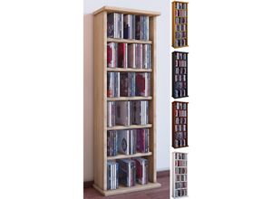 4012246252446 - Holz CD DVD Stand Regal Schrank Aufbewahrung Standregal Ständer Vostan