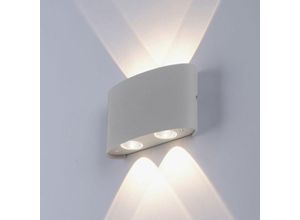 4012248335789 - [neuhaus] - Paul Neuhaus led Wandleuchte Carlo in Silber pulverbeschichtet 4x - grey