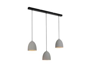 4012248359365 - Pendelleuchte Eton in Grau E27 3-flammig - grey - Paul Neuhaus