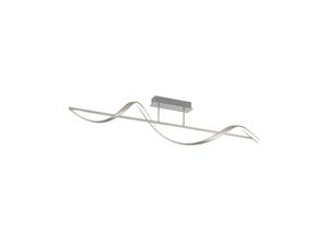 4012248374863 - Q-smart - led Deckenleuchte Q-Swing in Silber 24W 3100lm - Silber