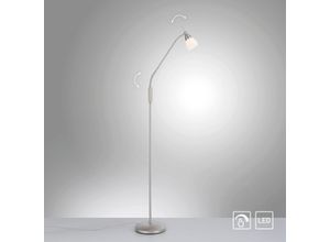 4012248376706 - Led Stehleuchte Pino in Silber-matt 26W 265lm G9 - grey - Paul Neuhaus