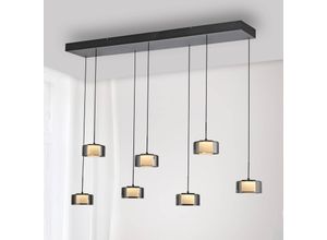 4012248383094 - Paul Neuhaus LED-Hängelampe Rika schwarz Länge 135 cm