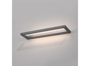 4012248384206 - PURE LED-Wandleuchte Puro grau Breite 50 cm Aluminium Dimmer