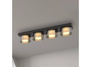 4012248385029 - Paul Neuhaus LED-Deckenlampe Rika schwarz Länge 70 cm