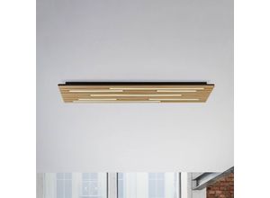 4012248385371 - Paul Neuhaus Smart-LED-Deckenlampe Q-Akustik Holz 115 x 31cm