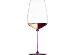 4012348249528 - Weinglas EISCH INSPIRE SENSISPLUS Made in Germany Trinkgefäße Gr Ø 100 cm x 253 cm 740 ml 2 tlg lila (mauve) Weingläser und Dekanter Veredelung der farbigen Stiele in Handarbeit 2-teilig