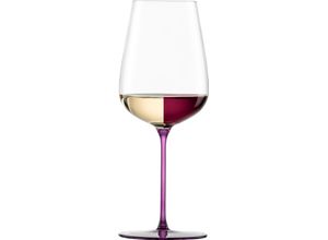 4012348249580 - Weinglas EISCH INSPIRE SENSISPLUS Made in Germany Trinkgefäße Gr Ø 91 cm x 237 cm 580 ml 2 tlg lila (mauve) Weingläser und Dekanter die Veredelung der Stiele erfolgt in Handarbeit 2-teilig