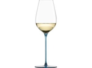 4012348249610 - Champagnerglas EISCH INSPIRE SENSISPLUS Trinkgefäße Gr Ø 79 cm x 242 cm 400 ml 2 tlg blau Kristallgläser die Veredelung der Stiele erfolgt in Handarbeit 400 ml 2-teilig