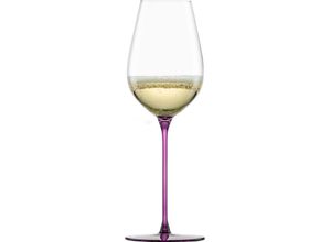 4012348249641 - Champagnerglas EISCH INSPIRE SENSISPLUS Trinkgefäße Gr Ø 79 cm x 242 cm 400 ml 2 tlg lila (mauve) Kristallgläser die Veredelung der Stiele erfolgt in Handarbeit 400 ml 2-teilig