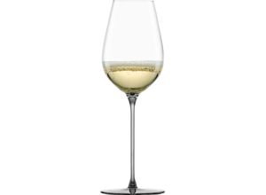 4012348249658 - Champagnerglas EISCH INSPIRE SENSISPLUS Trinkgefäße Gr Ø 79 cm x 242 cm 400 ml 2 tlg grau Kristallgläser die Veredelung der Stiele erfolgt in Handarbeit 400 ml 2-teilig