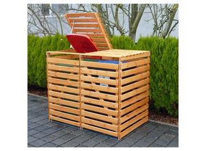 4012379425120 - Mülltonnenbox Vario V für 2 Tonnen 4012379425120 - Mülltonnenbox Vario V für 2 Tonnen