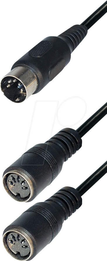 4012386010524 - MATR A41L - Audio Kabel 5-pol DIN Stecker 2x Buchse 02 m 4012386010524 - MATR A41L - Audio Kabel 5-pol DIN Stecker 2x Buchse 02 m