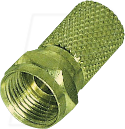 4012386035565 - MATR FF0 7GL - Twist-On F-Stecker für Ø 70 mm Antennenkabel
