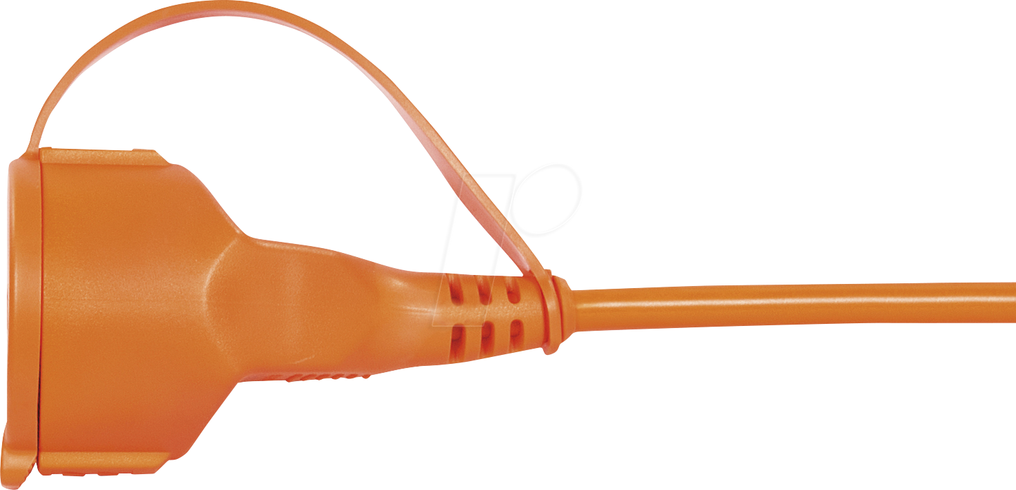 4012386055631 - TME NV54-30 - Verlängerungskabel Schutzkontaktstecker flach orange IP54 30