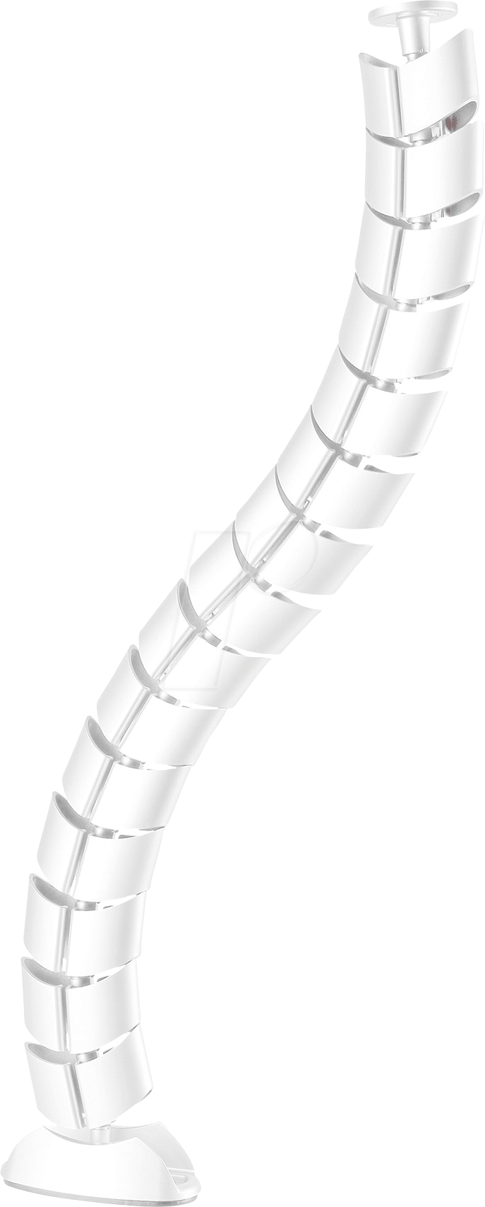 4012386136408 - MYW HZ44WL - Schreibtisch-Kabelführung flexibel 15 Gelenke weiß