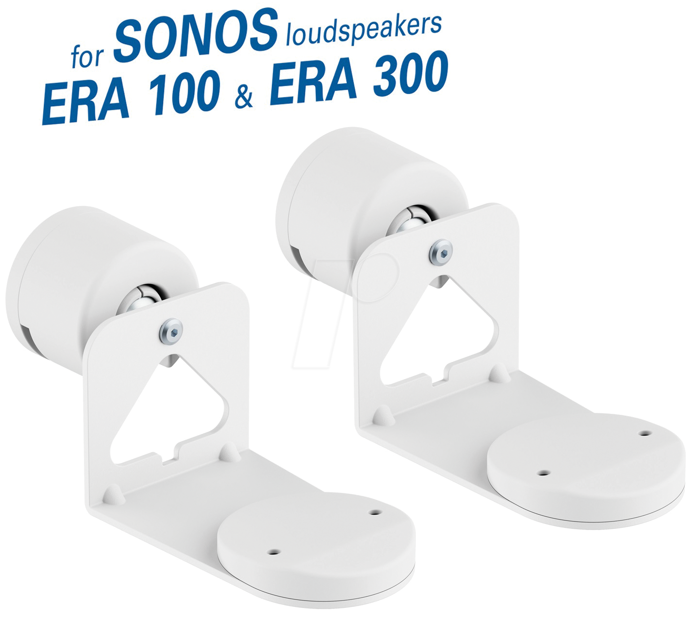 4012386137375 - MYW HS47WL - Wandhalter für SONOS Era 100 & 300 2er Set weiß