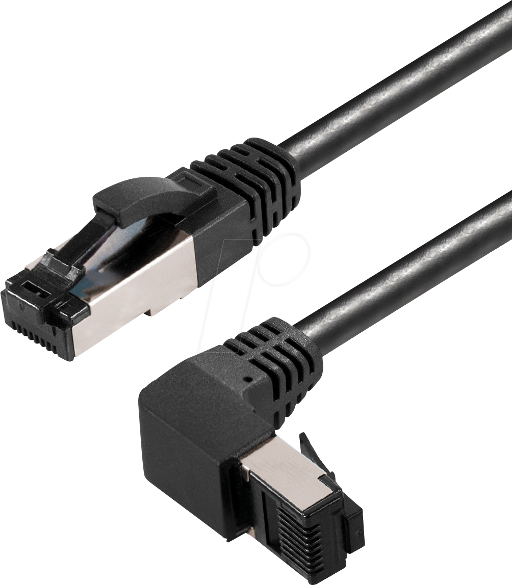 4012386472728 - TME TI48-2L - Patchkabel Cat81 S FTP gewinkelt   gerade 2 m