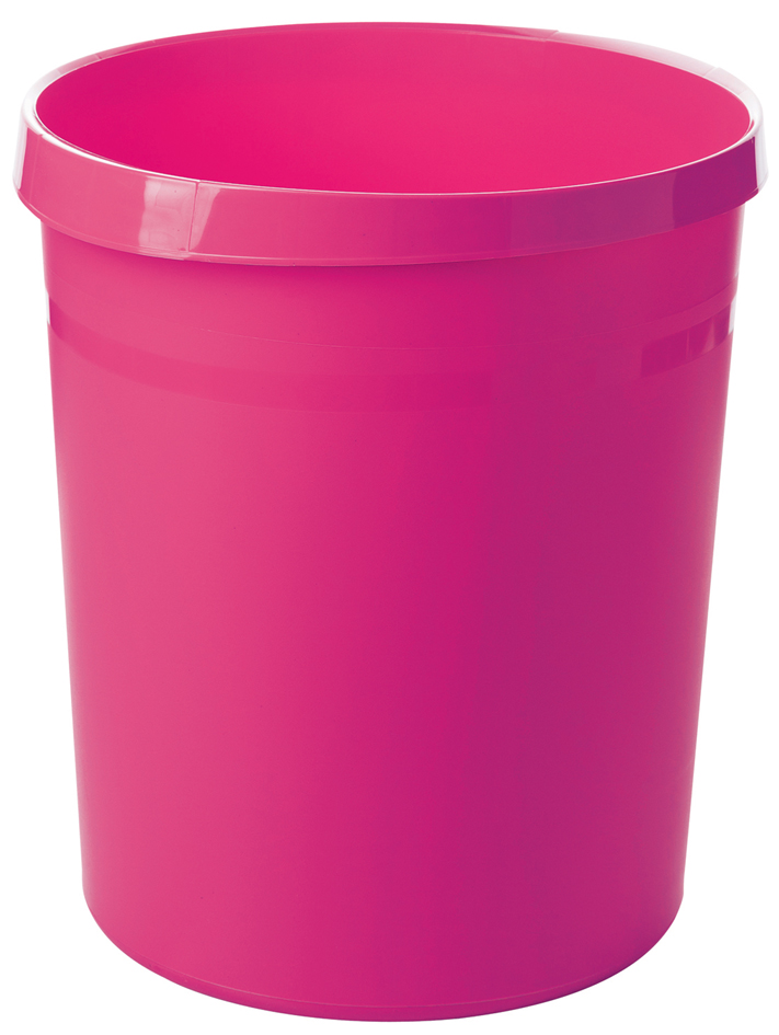 4012473090262 - Papierkorb GRIP Trend Colour 18 Liter rund pink