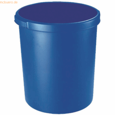 4012473183360 - Papierkorb 30 l 1834-14 (Ø x H) 303 mm x 410 mm Blau  1 St 30