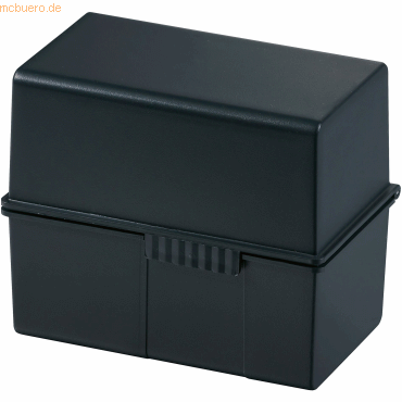 4012473976627 - 3 x Han Karteibox A6 quer max 400 Karten mit A-Z Register und 100 Kar