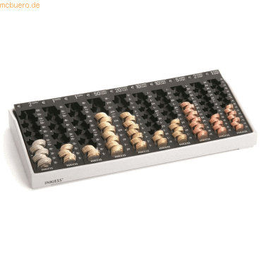4012555031015 - Kasse Rekord 10 PL lichtgrau schwarz 4012555031015 - Kasse Rekord 10 PL lichtgrau schwarz