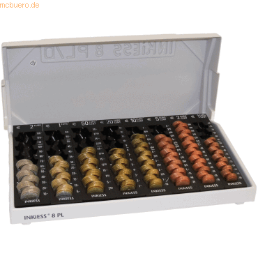 4012555031640 - Kasse Rekord 8 PL D lichtgrau schwarz