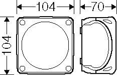 4012591135258 - Hensel Ex-Kabelabzweigkasten KX 0404 C 15-4qmm 5polig schwarz Ex-Zone 2 u22