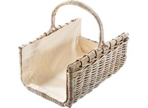 4012622275687 - Aufbewahrungskorb LOCKER Aufbewahrungsboxen Gr B H T 71 cm x 50 cm x 39 cm beige (natur) Flechtkorb Korbware Flechtkörbe Aufbewahrungsboxen