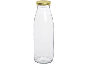 4012699595503 - Saftflasche 500ml mit 48mm TO-Deckel gold - Emsy