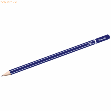 4012700257260 - 12 x Bleistift GPB B Schaftfarbe blau