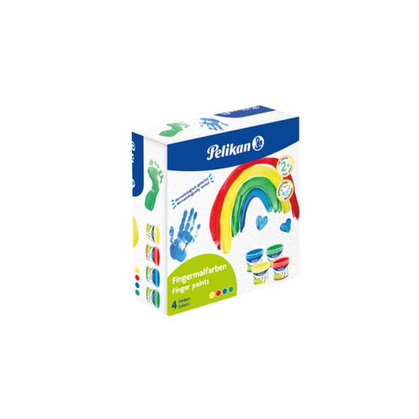 4012700701572 - Fingerfarbe 4ST Basisfarben sortiert 4012700701572 Pelikan