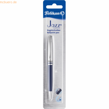 4012700807106 - Kugelschreiber Jazz® Classic 06mm M blau dokumentenecht Farbe