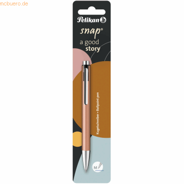 4012700817679 - Pelikan Kugelschreiber Snap Metallic Kupfer Blister