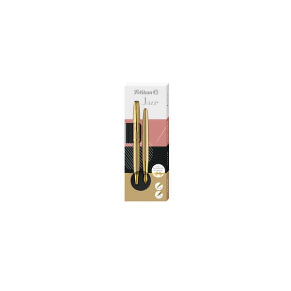 4012700821881 - Schreibset FH+KS Jazz gold gelb 4012700821881 Pelikan