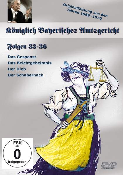 4012897214886 - Königlich Bayerisches Amtsgericht Folgen 33-36 (DVD)