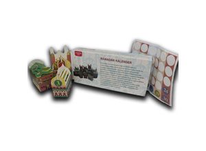 4012899006687 - Ontour Handels Gmbh - Ramadan Kalender mit 30 Schachteln multicolor 100 % Papier bedruckt in bedruckten Einzelkarton