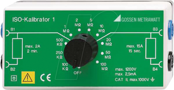 4012932111774 - ISO-KALIBRATOR 1 - Kalibrator für Isolations- und Widerstandsmessgeräte ISO-Kalibr