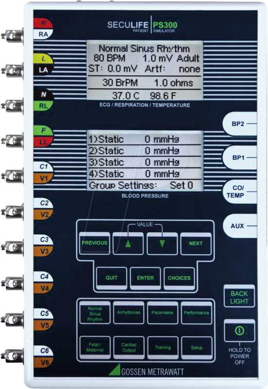 4012932124132 - SECULIFE PS300 - Testgerät SECULIFE PS300 für Patientenmonitore 4012932124132 - SECULIFE PS300 - Testgerät SECULIFE PS300 für Patientenmonitore