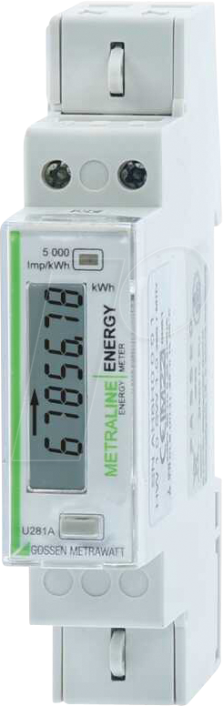 4012932133950 - Metrawatt U281B METRALINE ENERGY Wechselstromzähler digital MID-konform Ja 1 St