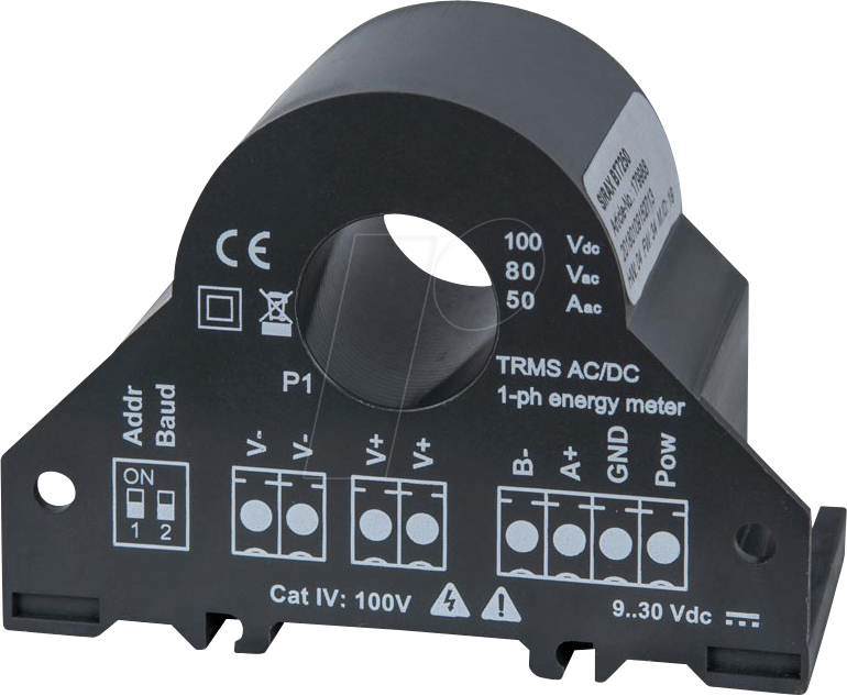 4012932508215 - CABA 179988 - Stromwandler   Messumformer 50 A AC DC 80 VAC   100 VDC