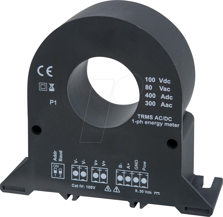 4012932508239 - CABA 180000 - Stromwandler   Messumformer 300 A AC 400 A DC 80 VAC   100 VDC