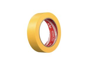 4013142608306 - Abdeckband 3308 washi-tec® Premium Plus Goldkrepp® glatt gelb Länge 50 m Breite 30 mm