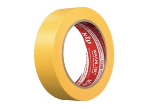 4013142608481 - Abdeckband 3308 WASHI-TEC® Premium Plus Goldkrepp® glatt gelb Länge 50 m Breite 48 mm